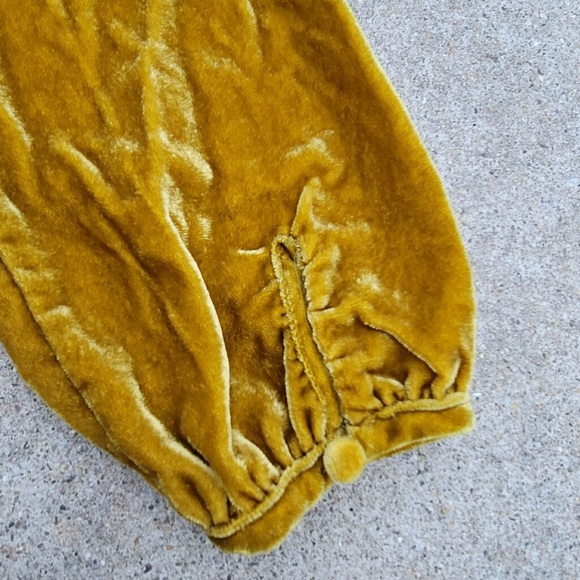 JCREW Velvet Vneck Long Sleeve Shirt Size 4Tall - Picture 3 of 10